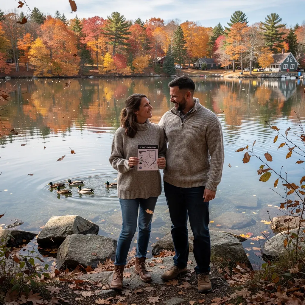 Kolorowe mapy podróżnicze przedstawiające popularne trasy turystyczne.